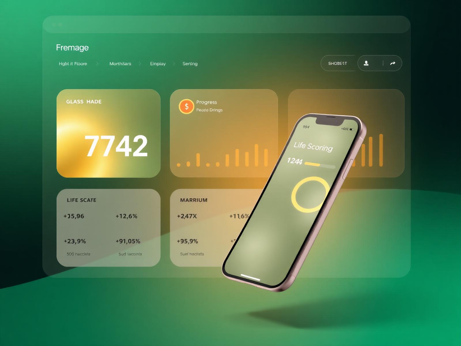 LifePilot dashboard preview
